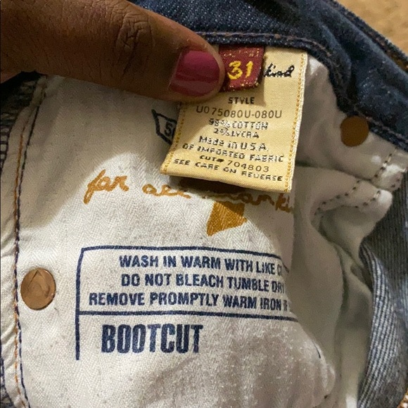 7FAM BootCut Jeans in Size 31 - Picture 5 of 8